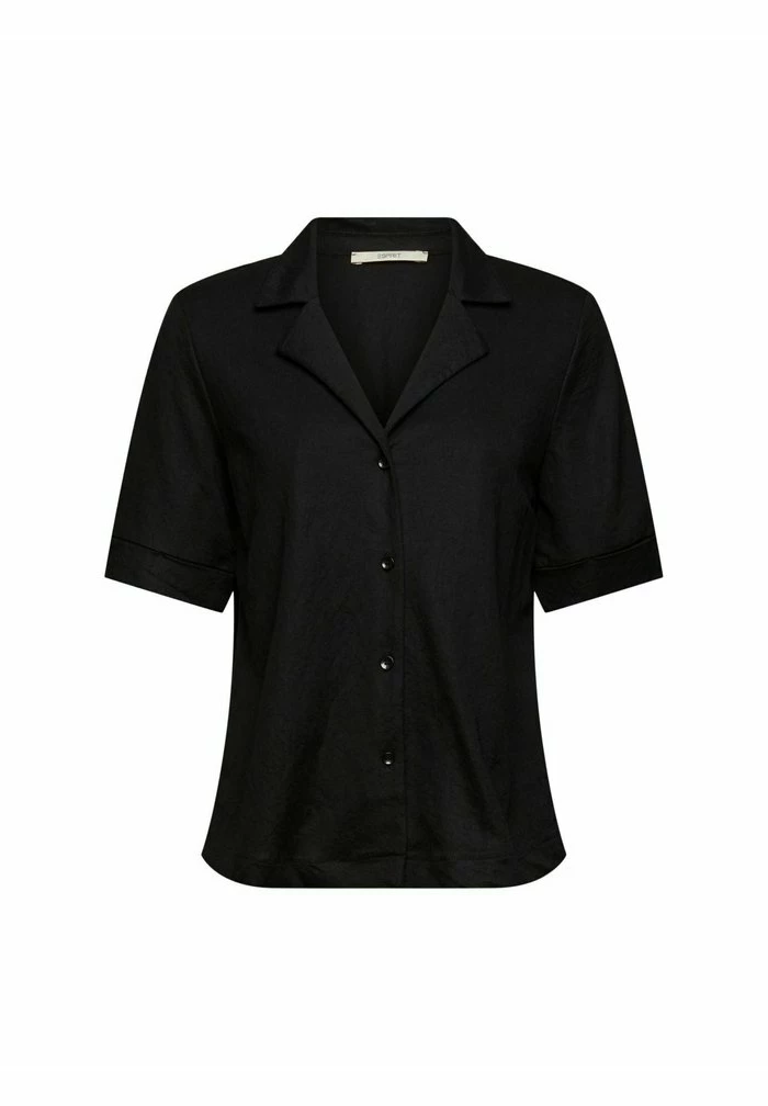 Esprit Button-down Blouse - Black - Image 9