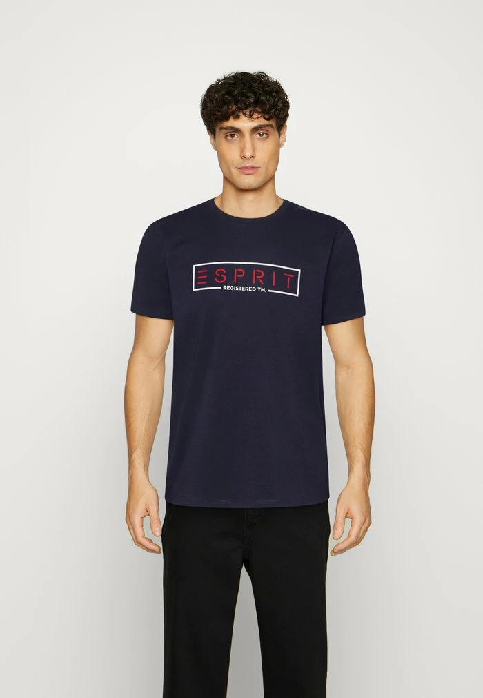 Esprit Print T-shirt - Navy