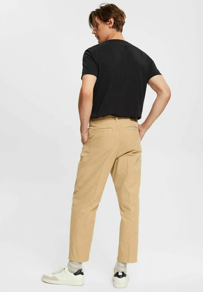 Esprit LOOSE FIT - Chinos - Cream Beige - Image 3