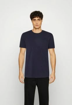 Esprit NEBU DYE - Basic T-shirt - Navy