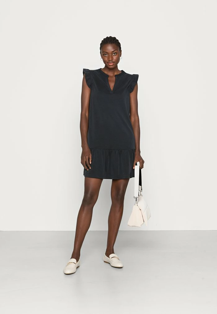 Esprit Jersey Dress - Black - Image 2