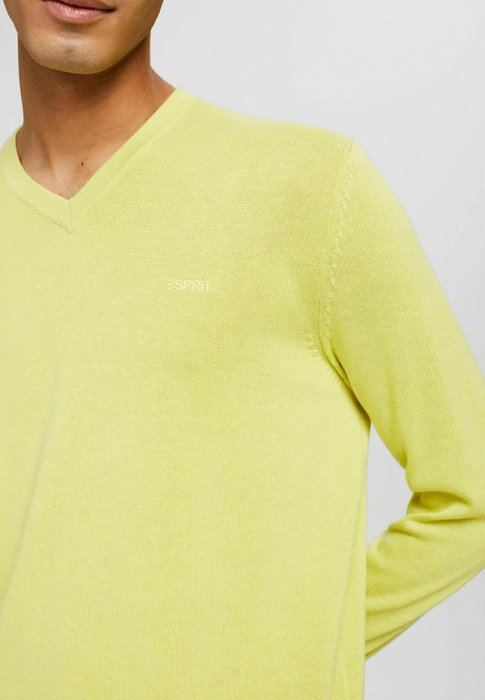 Esprit F PIMA V NK - Sweatshirt - Yellow - Image 4