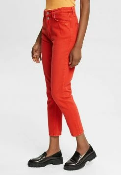 Esprit Jeans Tapered Fit - Orange Red