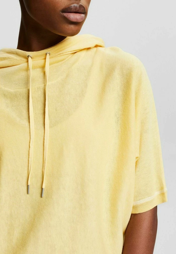 Esprit Mit - Hoodie - Dusty Yellow - Image 3