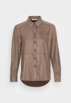 Esprit Button-down Blouse - Taupe
