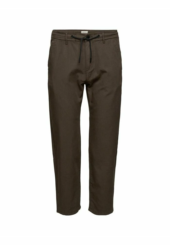 Esprit MIT KORDELZUGBUND - Trousers - Dark Brown - Image 6