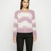 Esprit SLUB - Jumper - Mauve