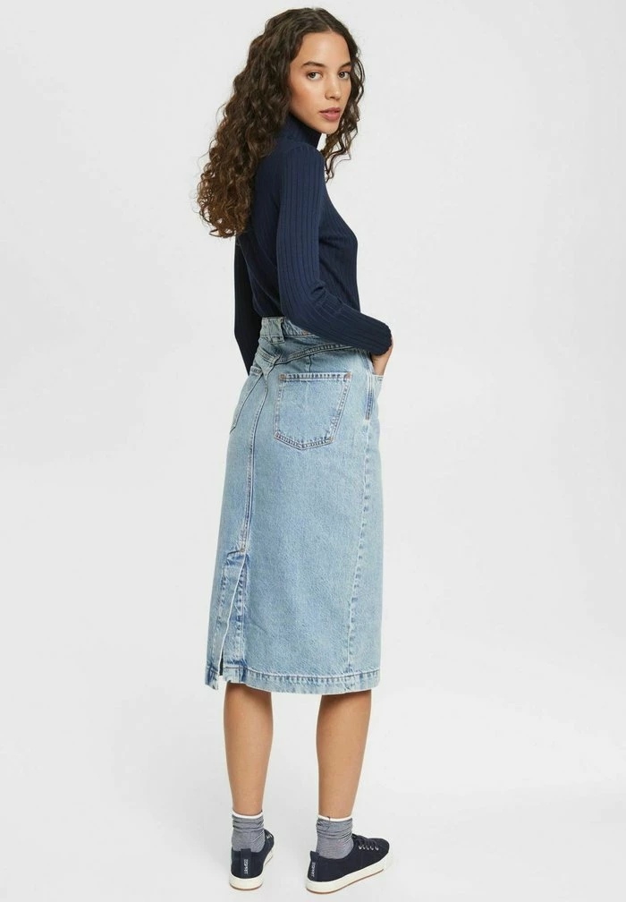 Esprit Denim Skirt - Blue Light Washed - Image 3