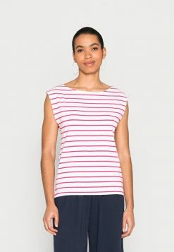 Esprit TEE - Print T-shirt - Pink Fuchsia