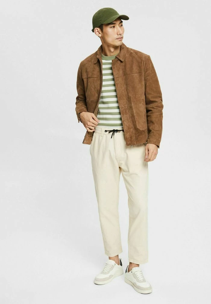 Esprit MIT KORDELZUGBUND - Trousers - Cream Beige - Image 2