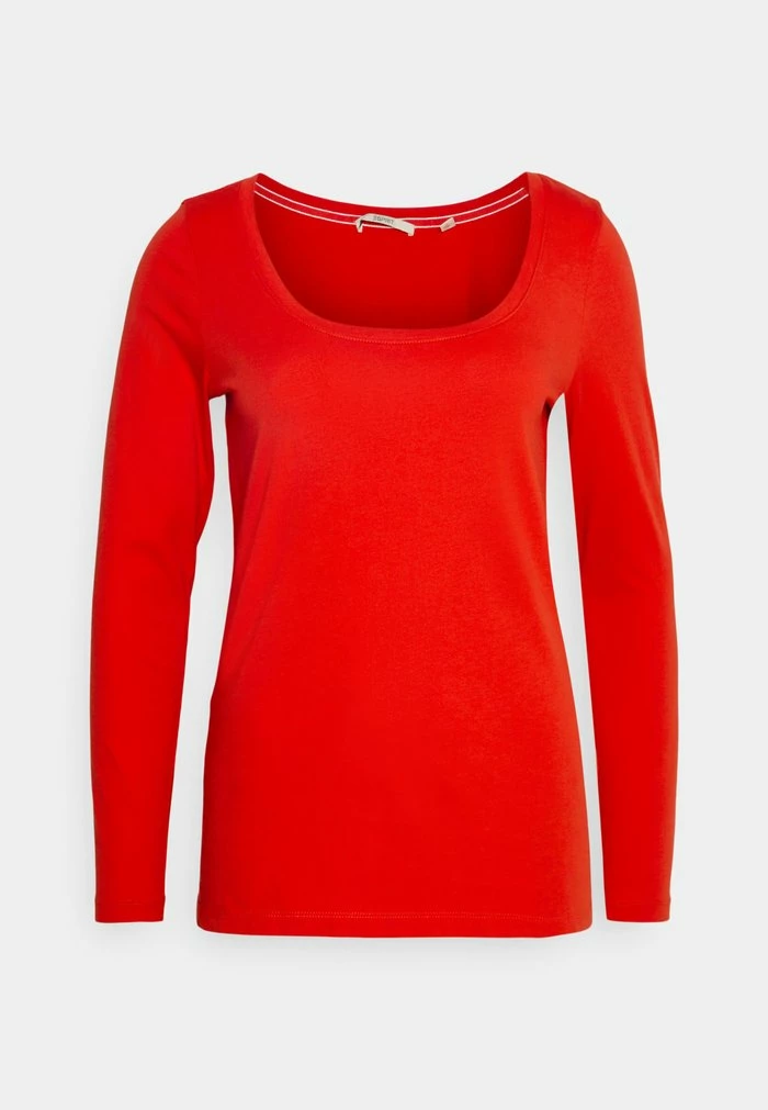 Esprit TEE - Long Sleeved Top - Orange Red