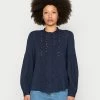 Esprit BLOUSES WOVEN - Blouse - Navy