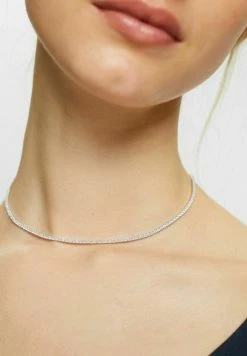 Esprit MIT ZIRKONIA - Necklace - Silver