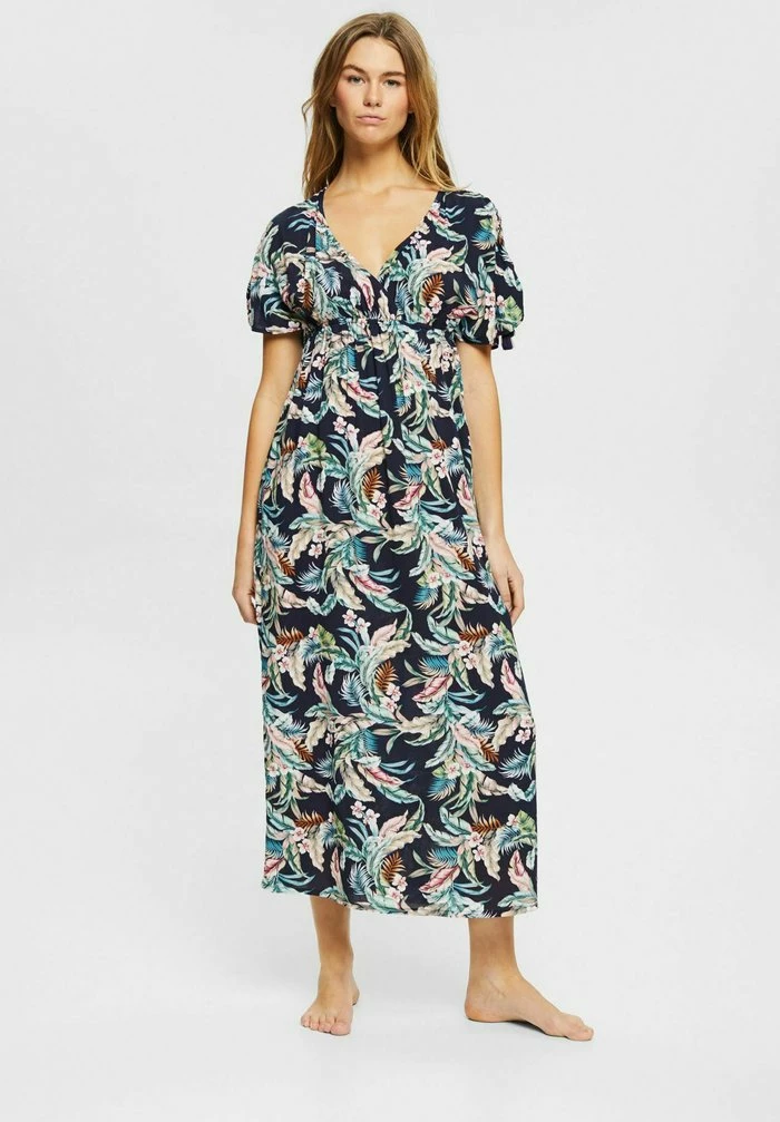 Esprit MIT TROPCIAL - Maxi Dress - Navy - Image 2