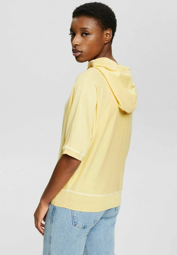Esprit Mit - Hoodie - Dusty Yellow - Image 2