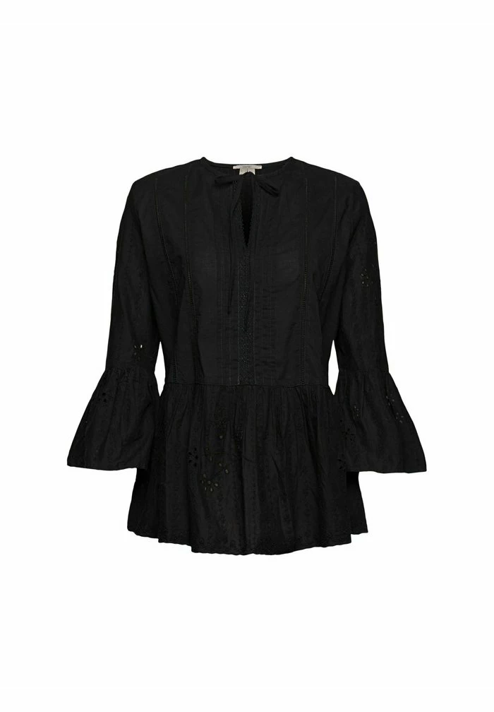 Esprit MIT LOCHSPITZE - Blouse - Black - Image 8