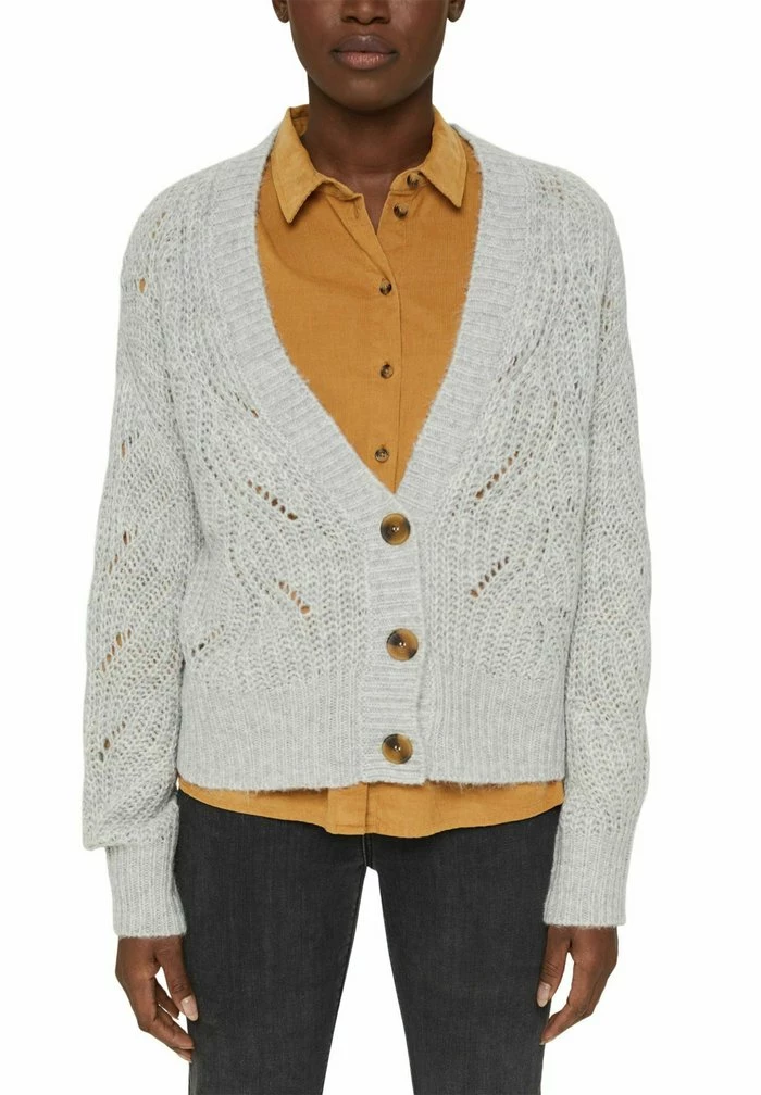 Esprit Cardigan - Light Grey - Image 7