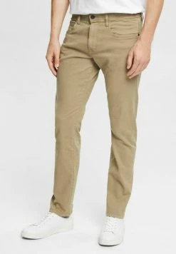 Esprit PANT - Slim Fit Jeans - Pale Khaki