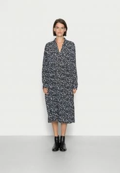 Esprit RELAXED MIDI DRESS - Day Dress - Black