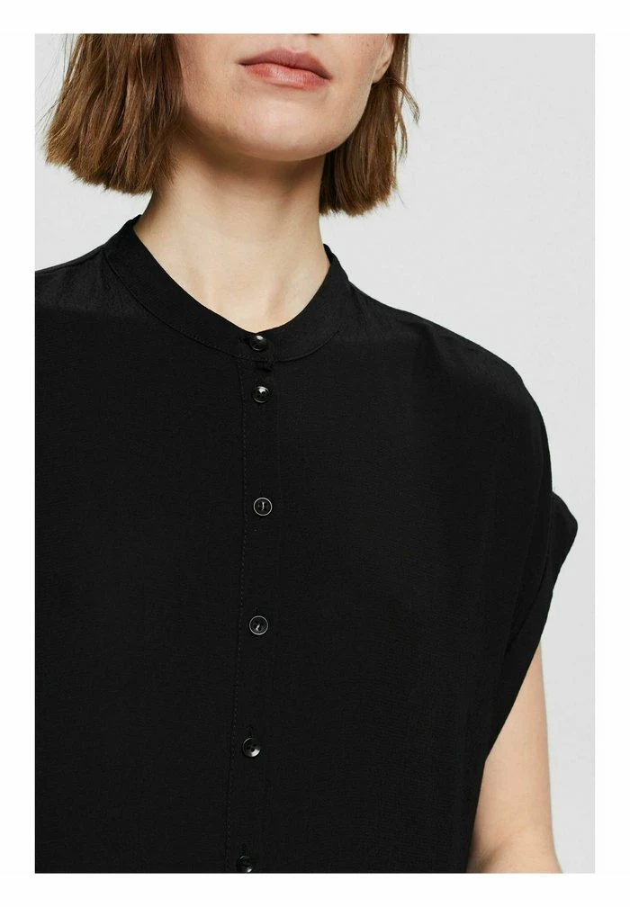Esprit MIT KNOPFLEISTE - Shirt Dress - Black - Image 4