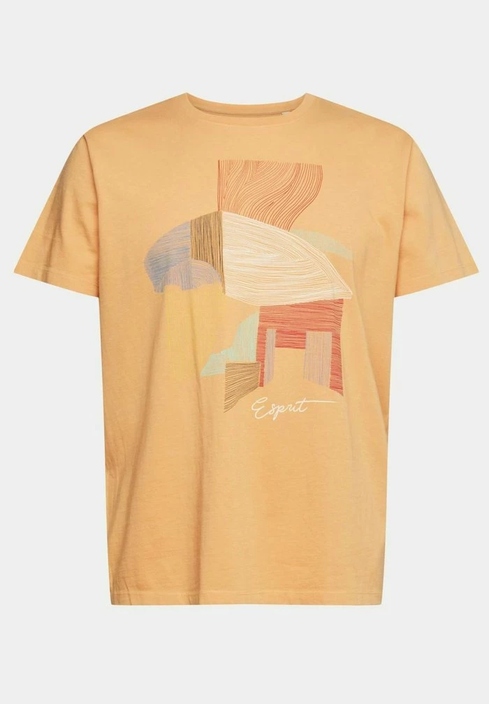 Esprit Print T-shirt - Peach - Image 7