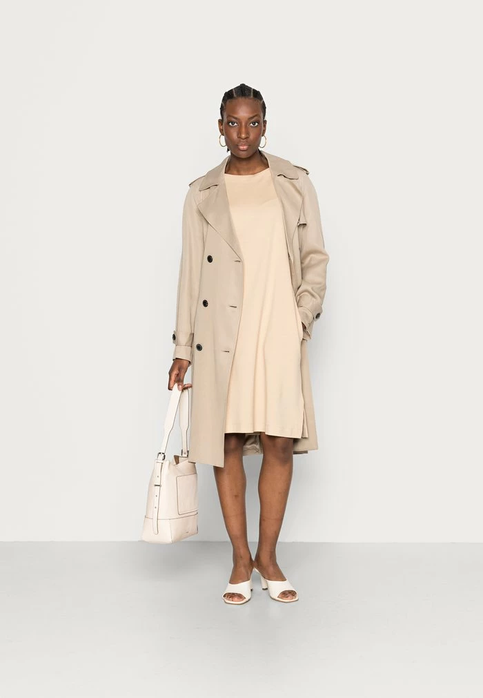 Esprit DRESSES - Jersey Dress - Sand - Image 2