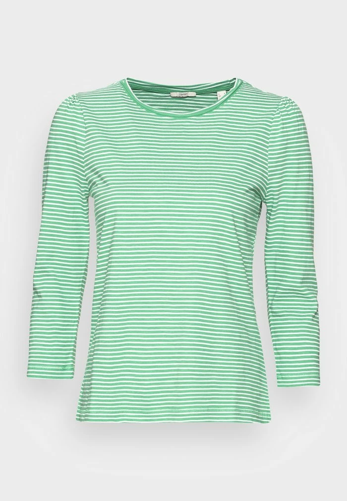 Esprit T LSLV SLUB STR - Long Sleeved Top - Green - Image 4