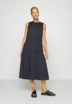 Esprit DOBBY DRESS - Day Dress - Black