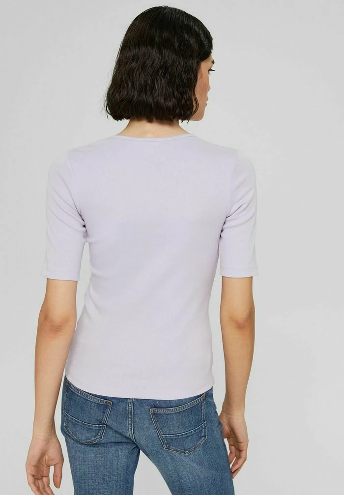 Esprit Basic T-shirt - Lilac - Image 3