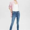 Esprit STRETCH AUS - Slim Fit Jeans - Blue Medium Washed