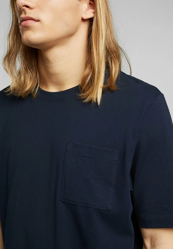 Esprit Basic T-shirt - Navy - Image 4