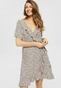 Esprit Day Dress - Light Khaki