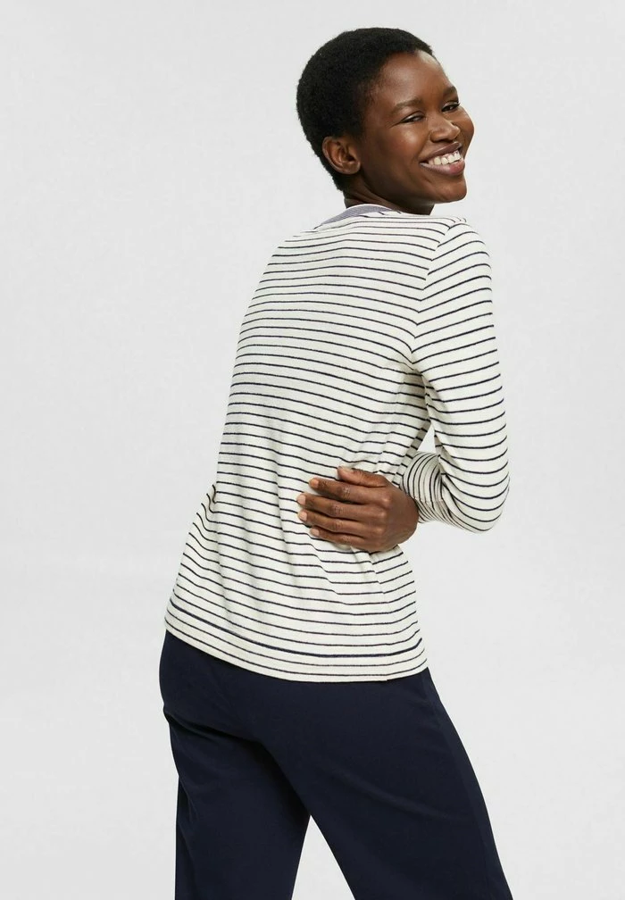Esprit LONGSLEEVE - Long Sleeved Top - Off White - Image 3