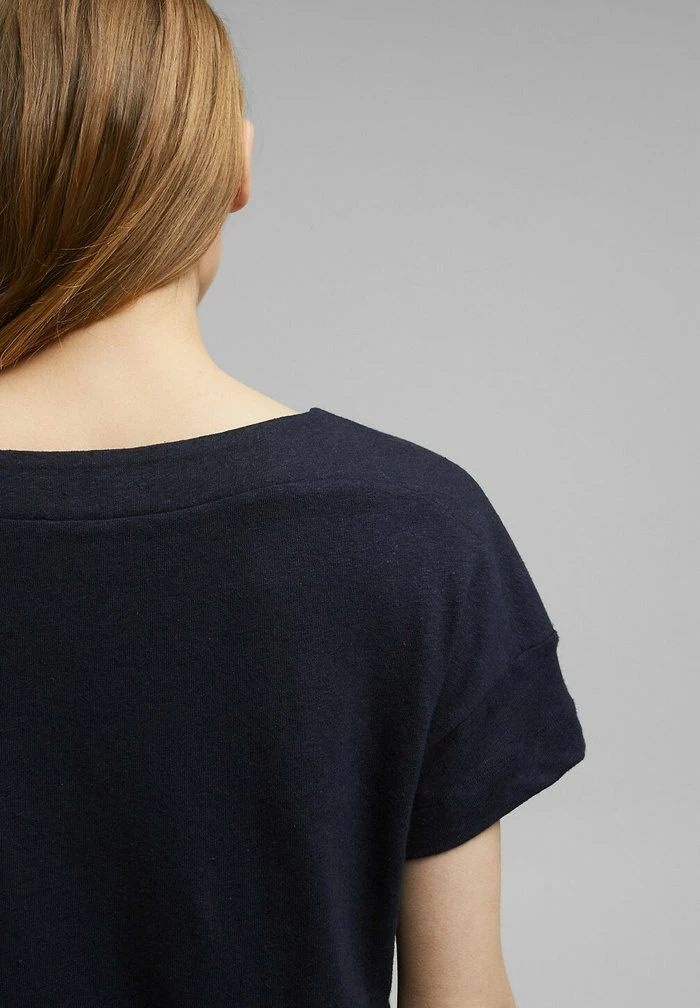 Esprit Basic T-shirt - Navy - Image 4