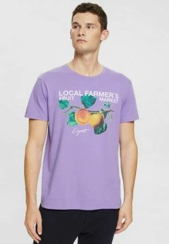 Esprit MIT PRINT - Print T-shirt - Lilac