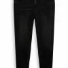 Esprit CURVY - Jeans Tapered Fit - Grey Dark Washed
