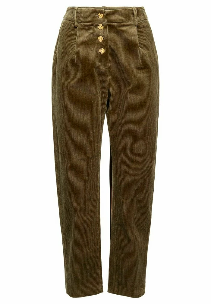 Esprit Trousers - Dark Khaki - Image 10