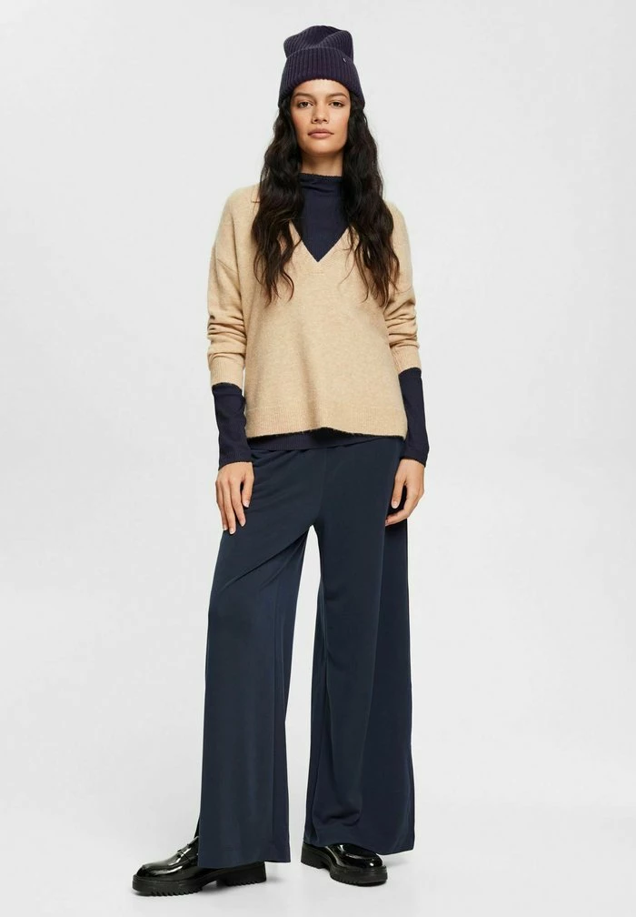 Esprit DEEP POLO - Jumper - New Cream Beige - Image 2