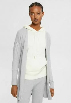Esprit GÜRTEL - Cardigan - Light Grey