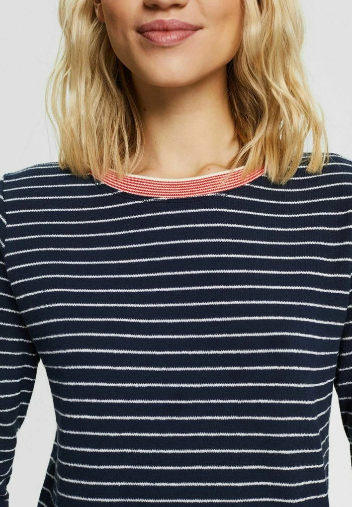 Esprit LONGSLEEVE - Long Sleeved Top - Navy - Image 4
