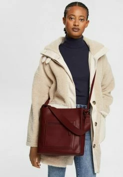 Esprit Across Body Bag - Garnet Red