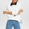 Esprit MIT STICKEREI - Sweatshirt - White