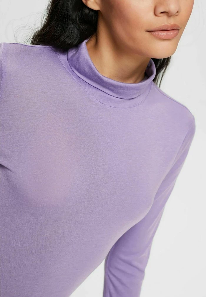 Esprit Long Sleeved Top - Lilac - Image 4