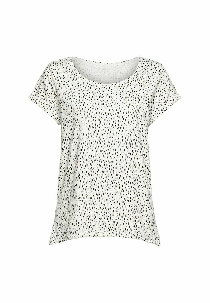 Esprit T-SHIRT MIT Print AUS 100%25 ORGANIC COTTON - Print T-shirt - Black Colorway - Image 5