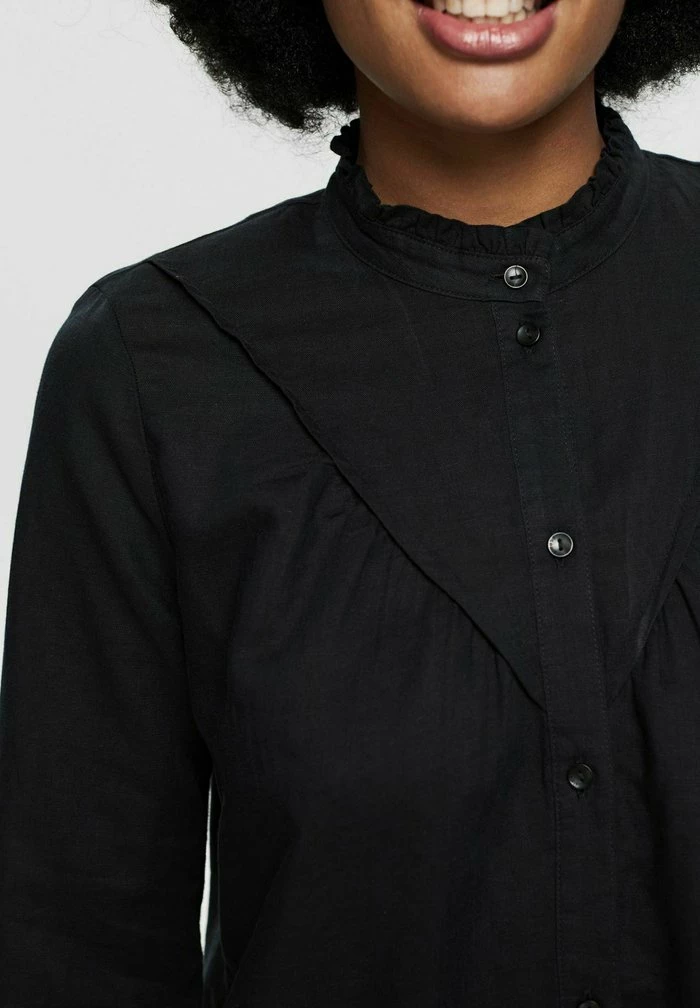 Esprit Shirt Dress - Black - Image 4