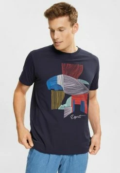 Esprit Print T-shirt - Navy