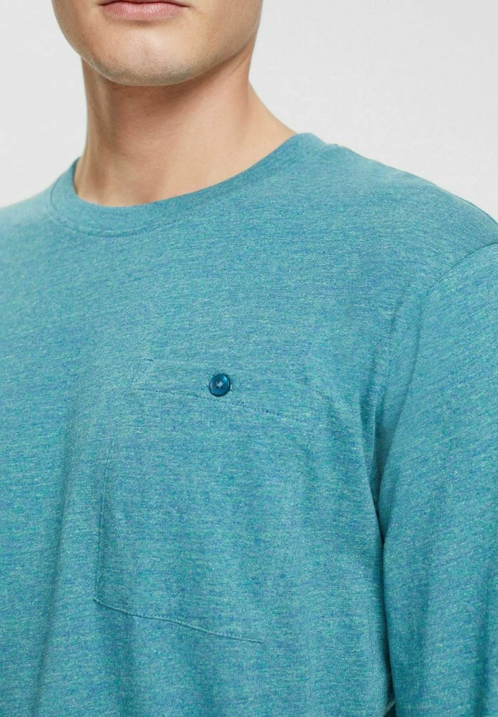 Esprit REGULAR FIT - Long Sleeved Top - Petrol Blue - Image 4