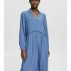 Esprit MIT RÜSCHENKANTE - Shirt Dress - Blue Lavender