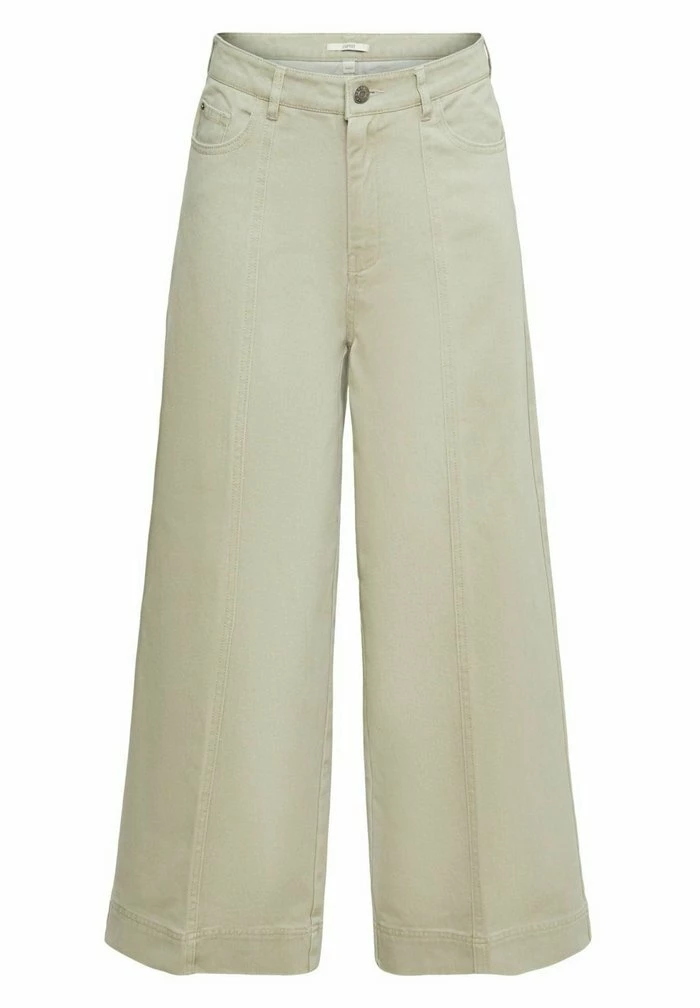 Esprit MIT HOHEM BUND - Trousers - Pale Khaki - Image 5