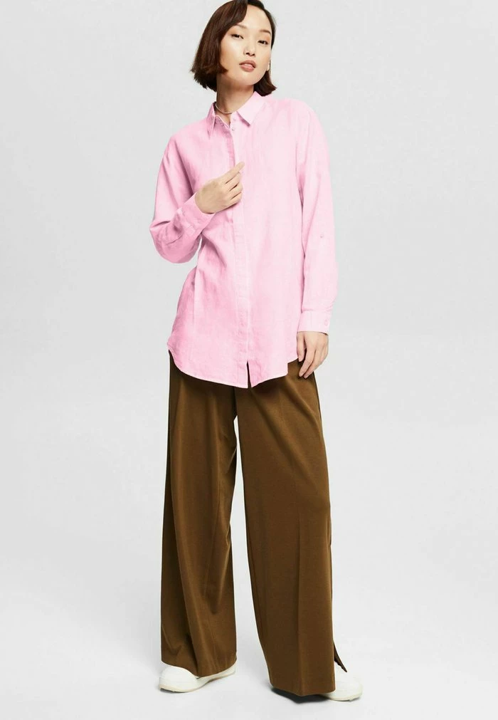 Esprit Button-down Blouse - Pink - Image 2